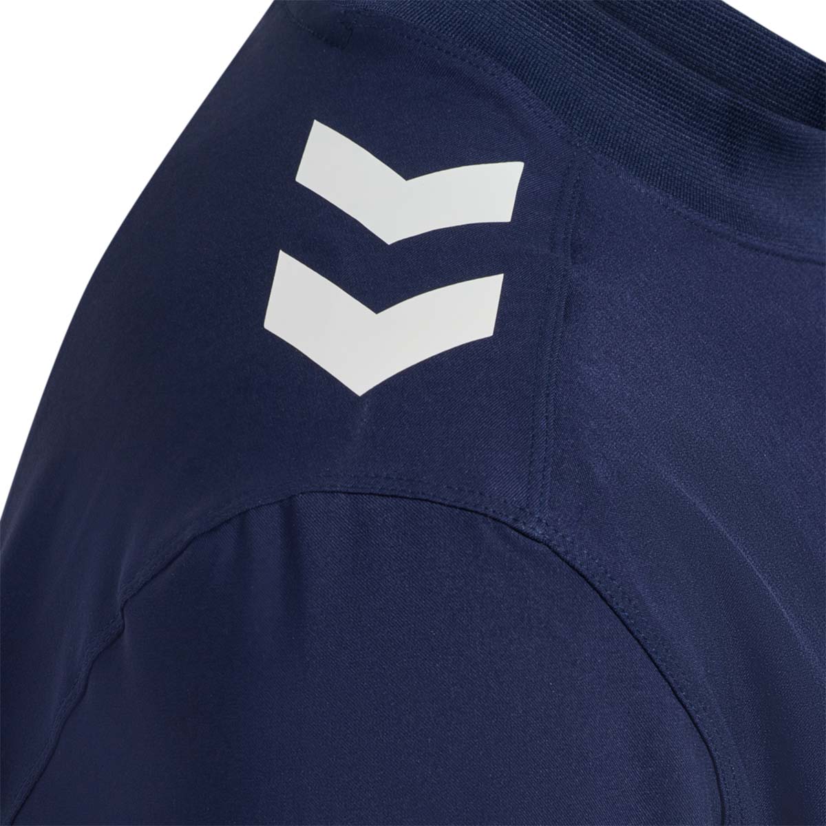 Sweat d’entrainement Rugby Hummel Contact Top Bleu marine Adulte 237343-7026 Detail Epaule