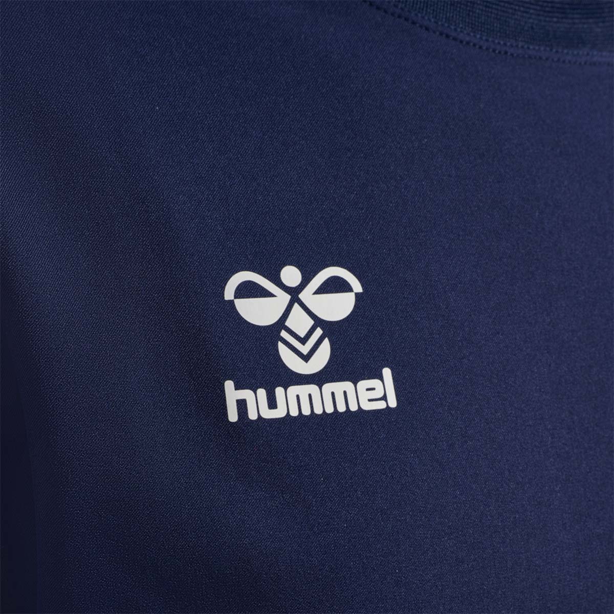 Sweat d’entrainement Rugby Hummel Contact Top Bleu marine Adulte 237343-7026 Detail Face