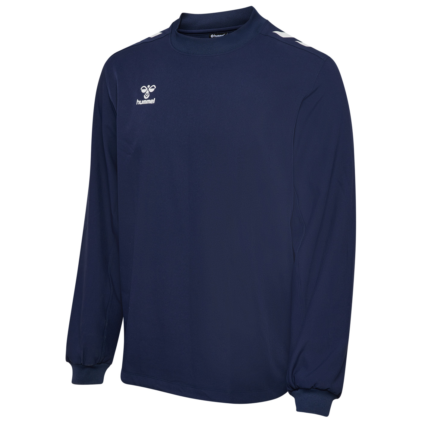 Sweat d’entrainement Rugby Hummel Contact Top Bleu marine Adulte 237343-7026 Face lateral