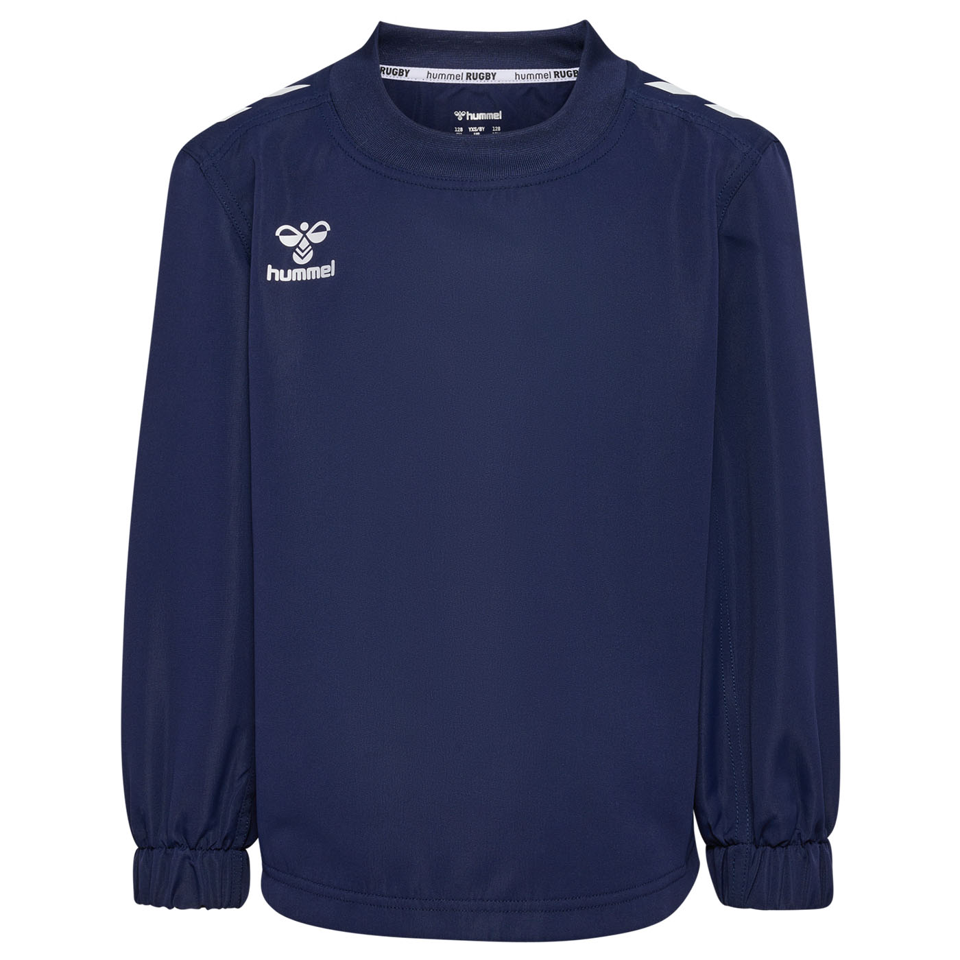 Sweat d'entrainement Rugby Hummel Contact Top Bleu marine Junior 237344-7026 Face