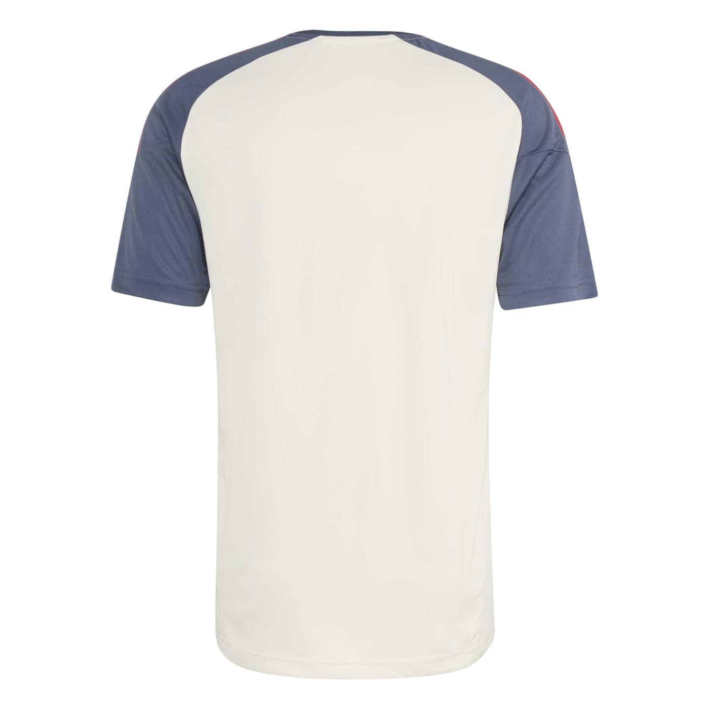 T-shirt Adidas Performance France Rugby Beige et bleu ombre KF8876 Dos