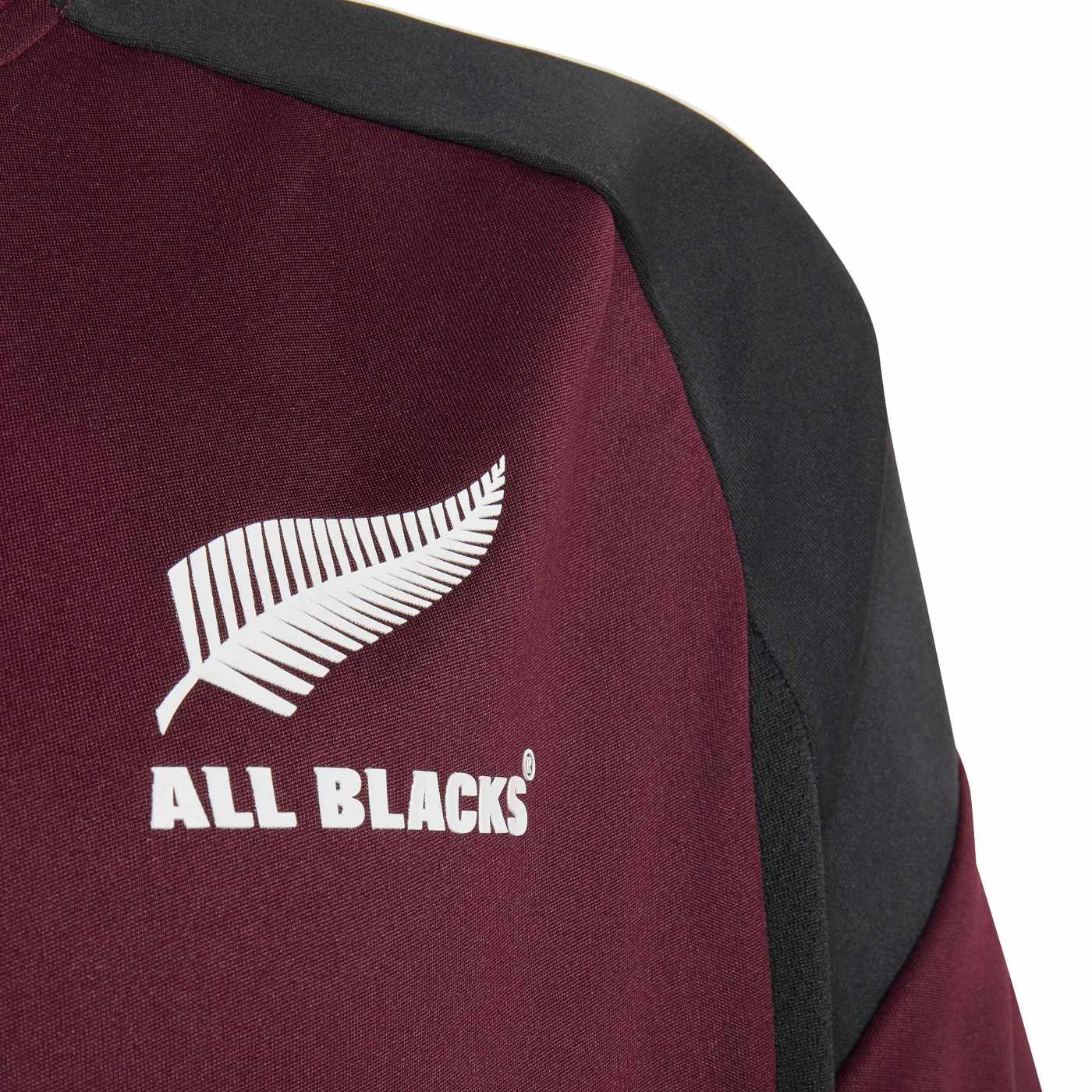T-shirt Enfant All Blacks Adidas Performance Bordeaux KF1566 Detail Face Logo All Blacks