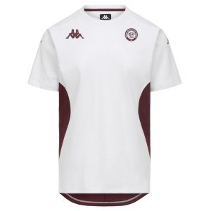 T-shirt Kappa Millado Union Bordeaux Bègles Blanc 372G18W A0B Face