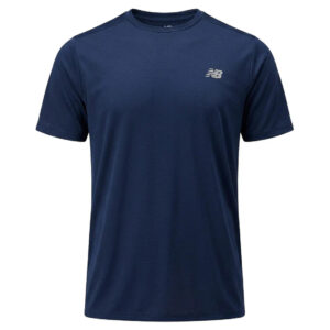 T-shirt New Balance Bleu marine pour Homme MT41222 Face