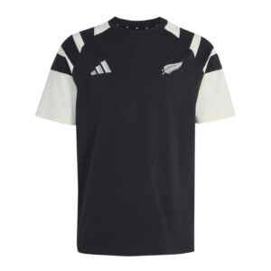 T-shirt Nouvelle-Zélande Rugby Leisurewear Adidas All Blacks KQ8178 Face