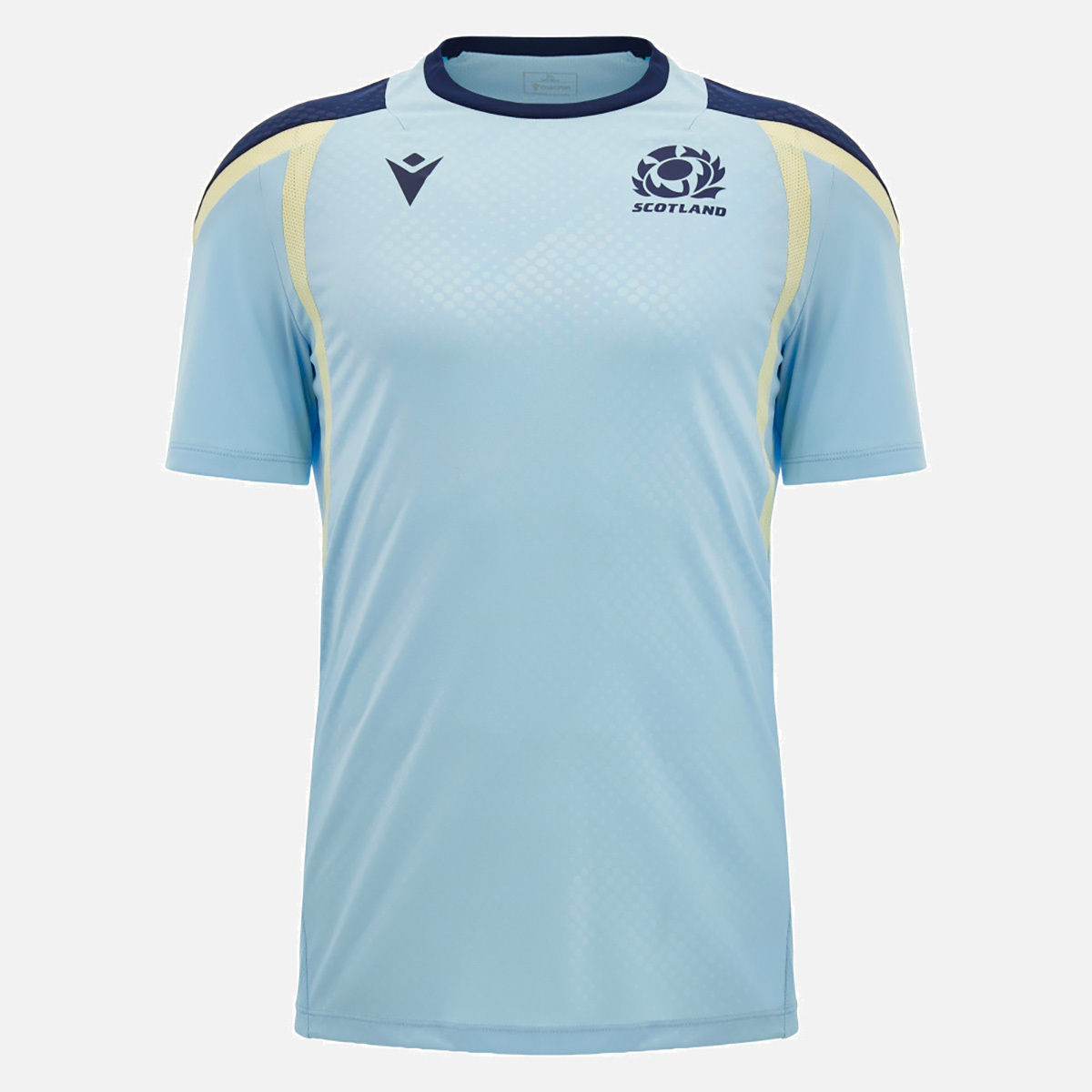 T-shirt d'entrainement Écosse Rugby 2026:27 Bleu ciel 60015069 Face