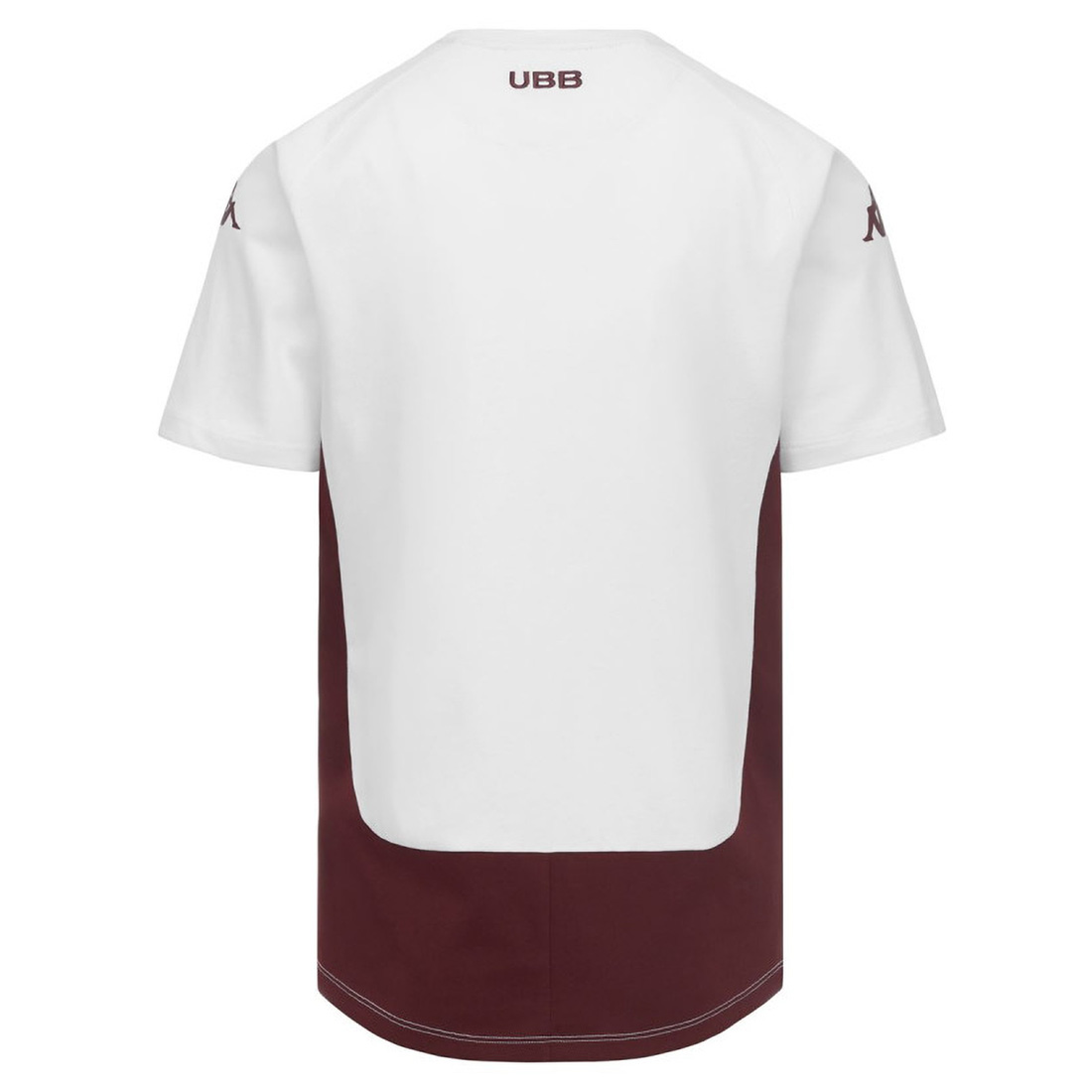 T-shirt pour Enfant Kappa Millado Union Bordeaux Bègles Blanc 372G18W A0B Dos