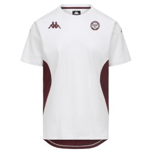 T-shirt pour Enfant Kappa Millado Union Bordeaux Bègles Blanc 372G18W A0B Face