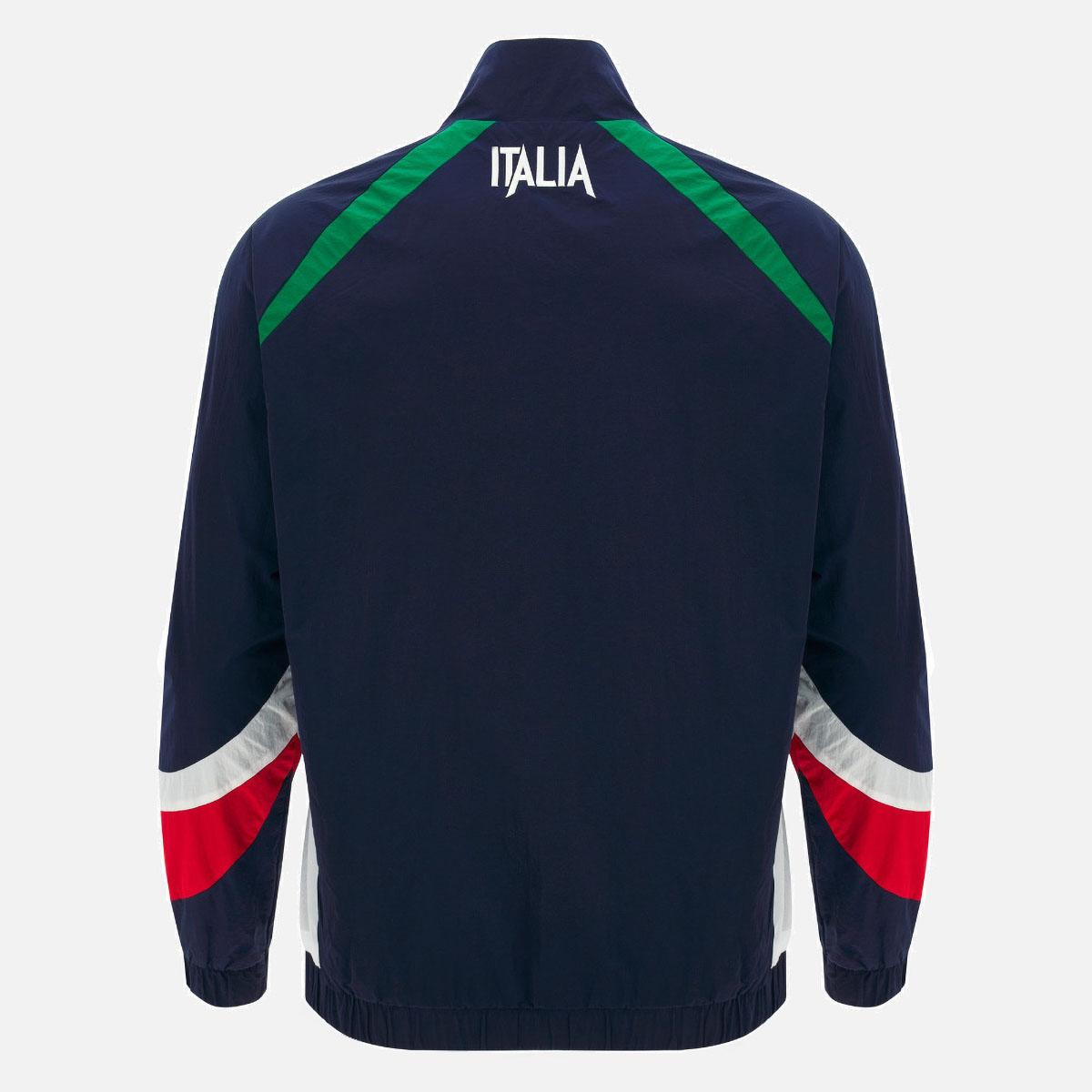 Veste zippée hymne Warm up Italie Rugby 2026:2027 70020185 Dos