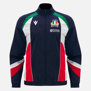 Veste zippée hymne Warm up Italie Rugby 2026:2027 70020185 Face