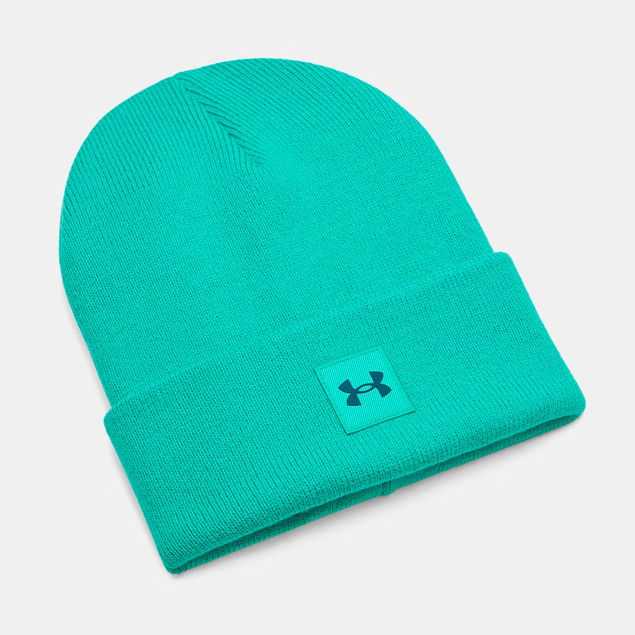 Bonnet à revers UA Halftime Unisexe Vert géode 1373155-993 Face
