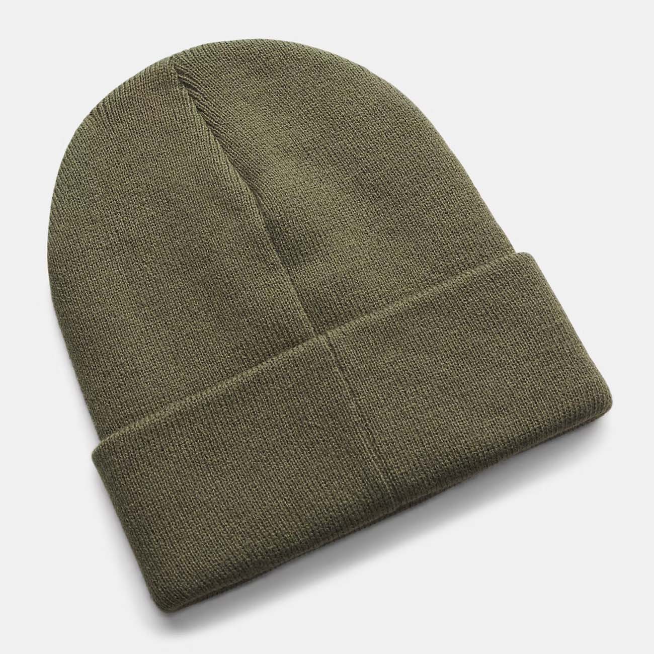 Bonnet à revers UA Halftime Unisexe Vert militaire 1373155-391 Dos
