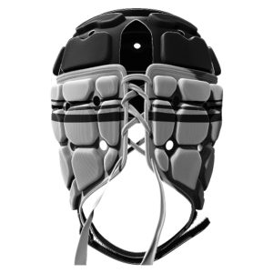 Casque de rugby Impact V2 Brumby Blanc et noir Dos