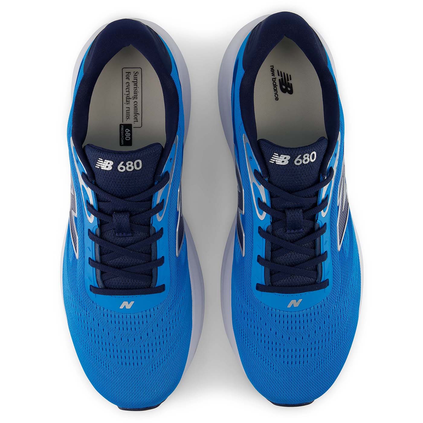 Chaussure de running New Balance Fresh Foam 680 v9 Bleu M6804E9 Pair Top
