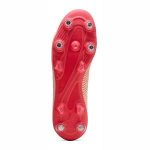 Crampons Puma Future 9 Play MxSG Amande et rouge ultra 109171-01 Bottom