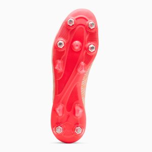 Crampons Puma Future 9 Pro MxSG Amande et Rouge ultra 109130-01 Bottom