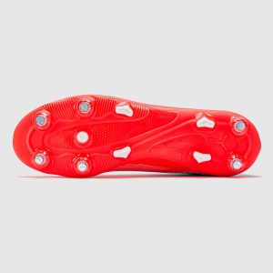 Crampons Puma Ultra 7 Play MxSG Blanc et rouge ultra 109155-01 Bottom