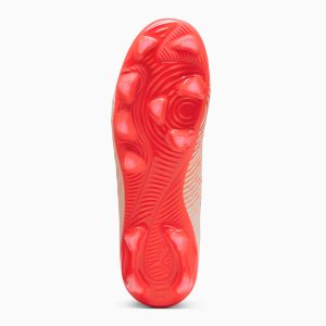 Crampons de football Puma Future 9 Play FG:AG Junior Amande et rouge ultra 109194-01 Bottom
