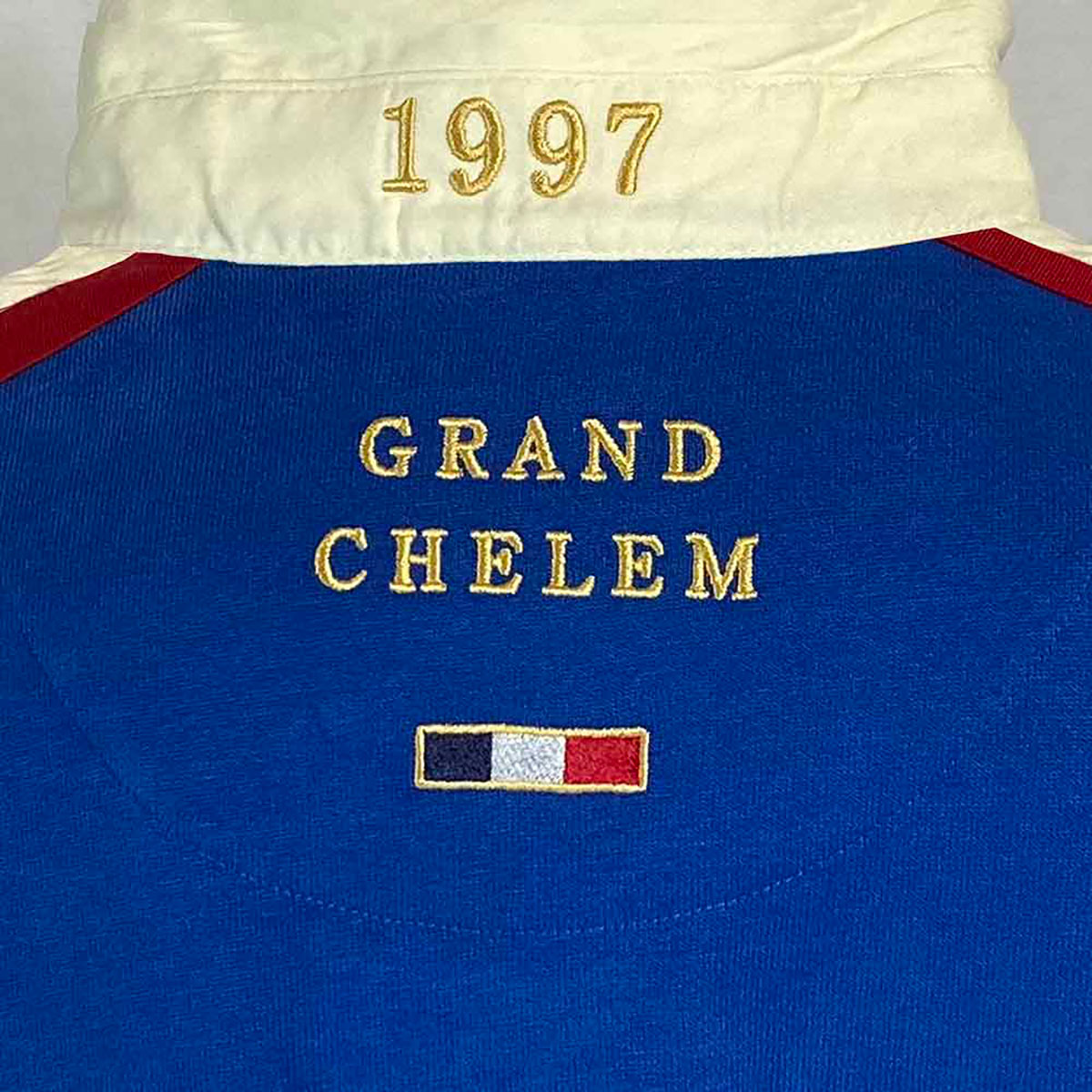 Maillot de Rugby Polo France Rugby 1997 Ellis Rugby Detail Dos