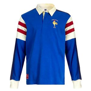 Maillot de Rugby Polo France Rugby 1997 Ellis Rugby Face