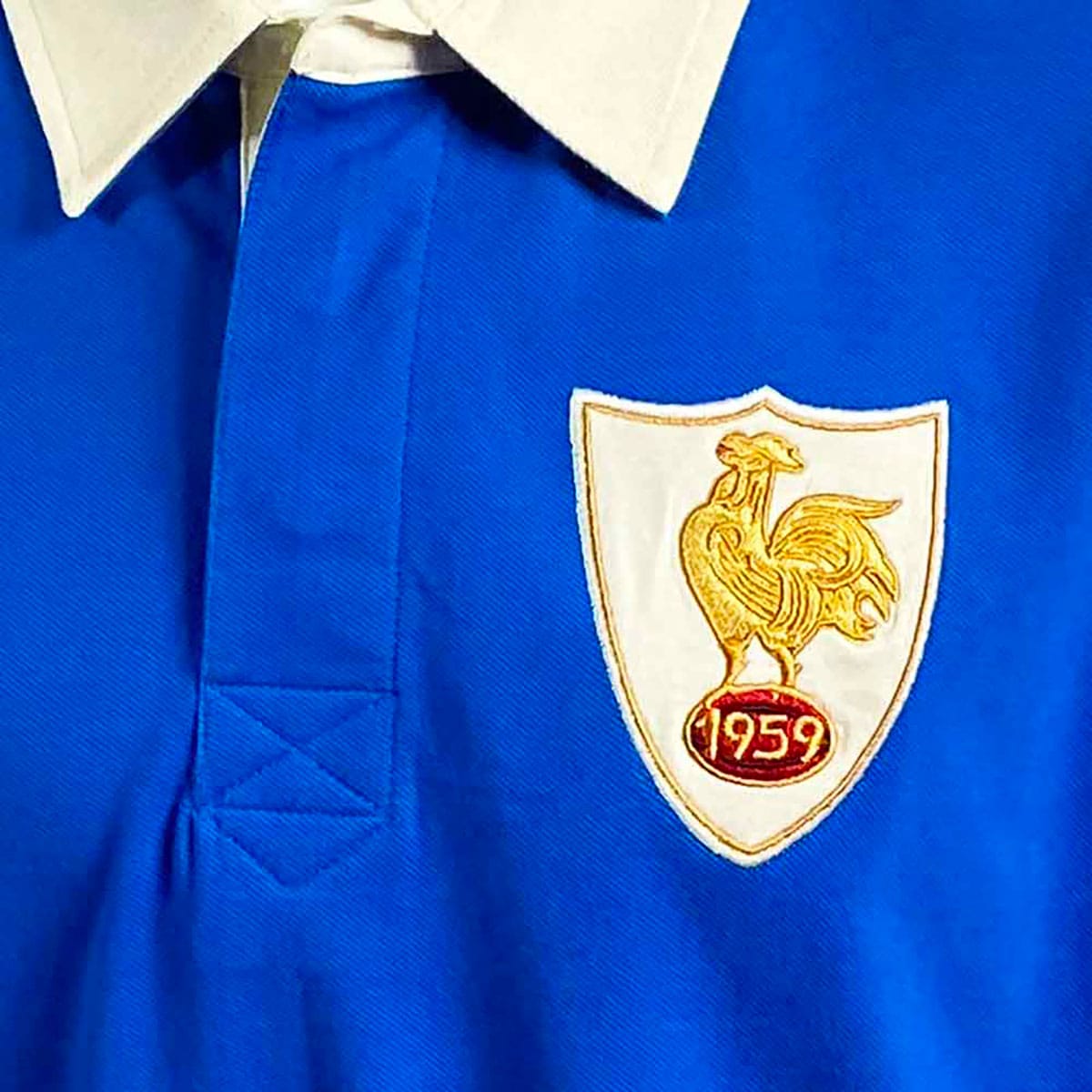 Polo France Rugby 1959 Ellis Rugby Detail Face