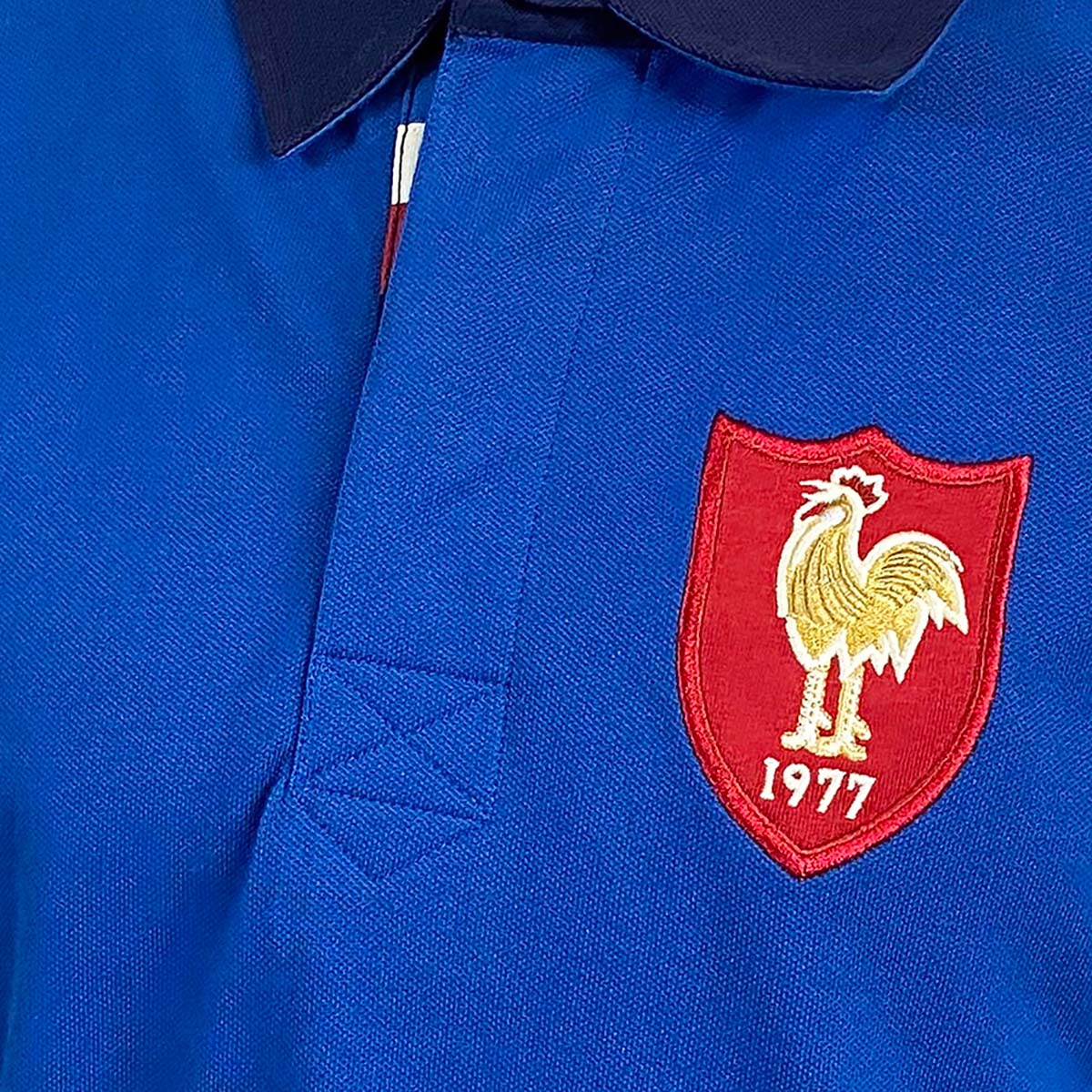Polo France Rugby 1977 Ellis Rugby Detail Face