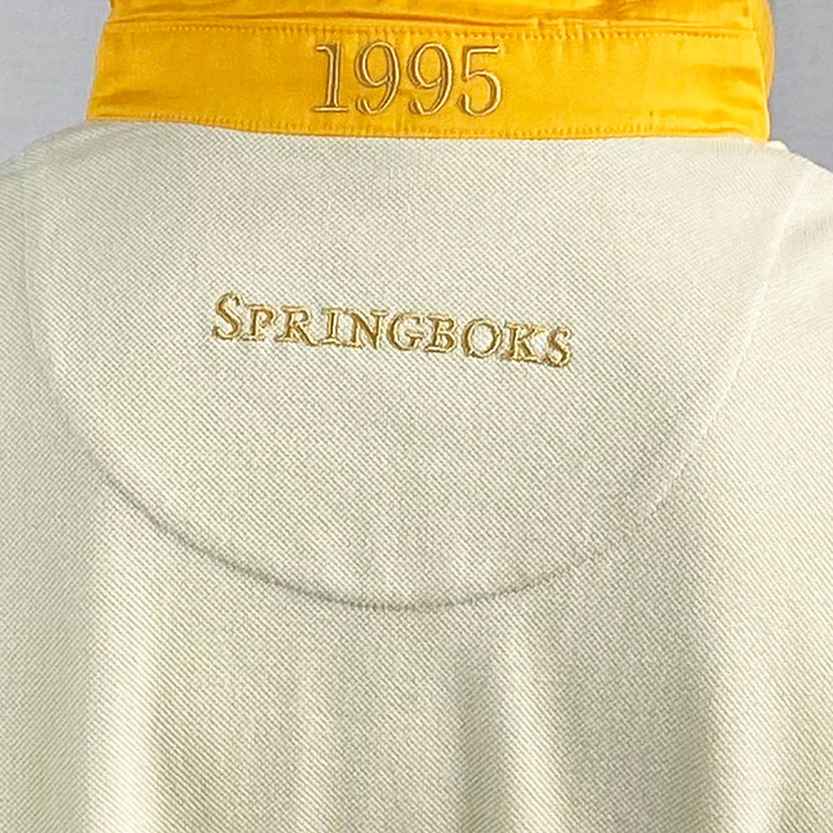 Polo Springboks 1995 Ellis Rugby Afrique du Sud Rugby Detail Dos