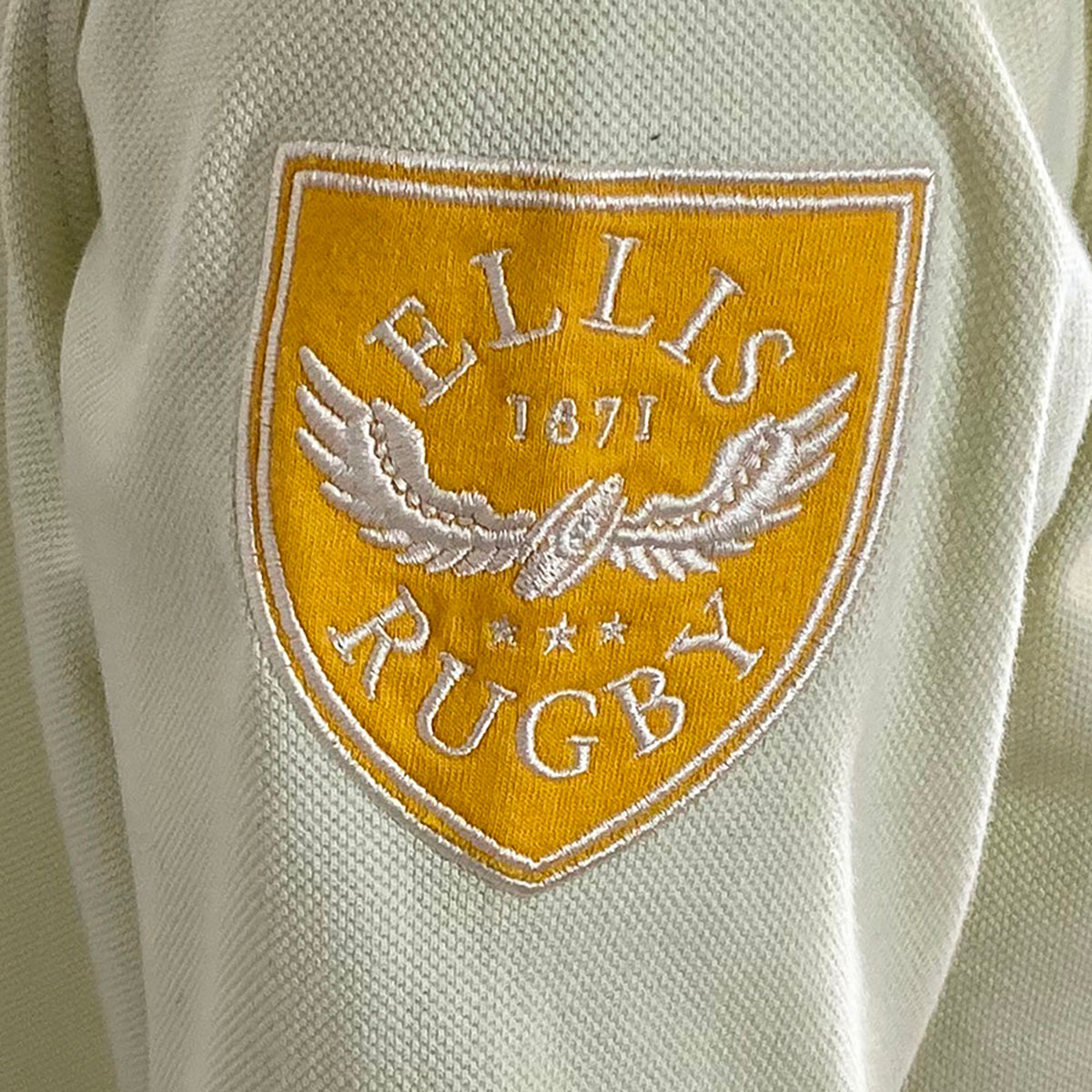 Polo Springboks 1995 Ellis Rugby Afrique du Sud Rugby Detail Epaule