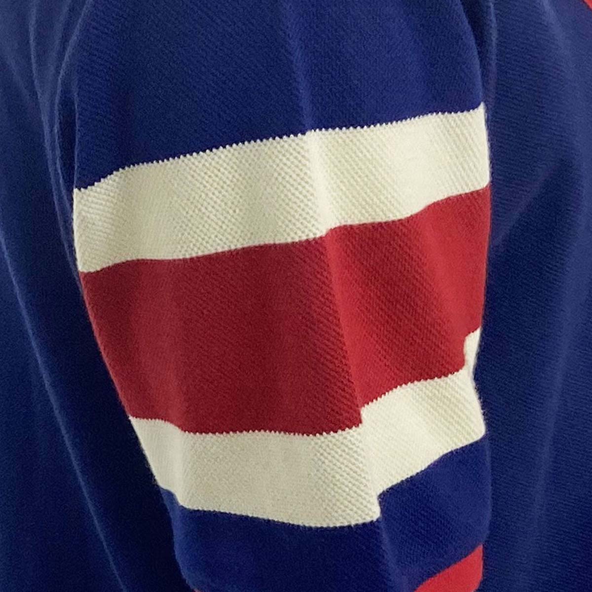 Polo de rugby Eastern Suburbs 1974 Ellis Rugby Detail Manche