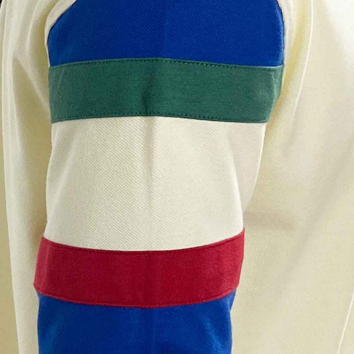 Polo de rugby Italie Rugby 1988 Ellis Rugby Detail Manche