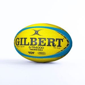 Ballon de rugby d'entrainement G-TR4000 Gilbert Fluo - Taille 3 Face