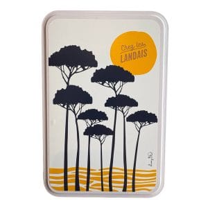 Boite à sucre Pins et sable Chez les Landais