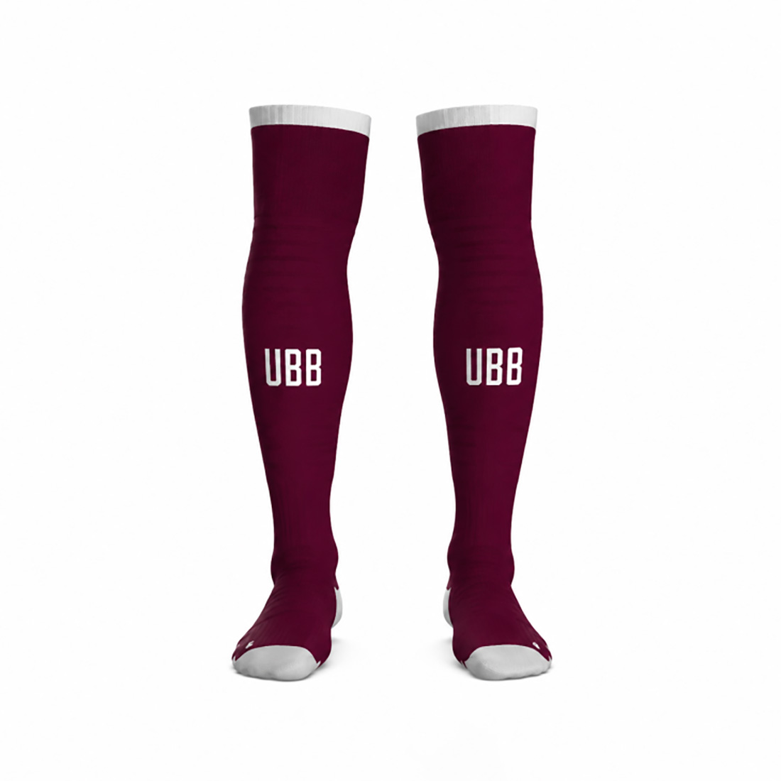 Chaussettes Domicile UBB Kombat Spark Pro Kappa Bordeaux 372782W-A02 Face
