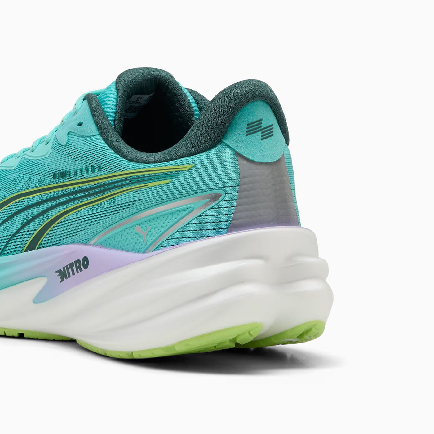 Chaussures de training Puma x Hyrox Velocity Nitro™ 5 Homme Vert menthe 313686-02 Back