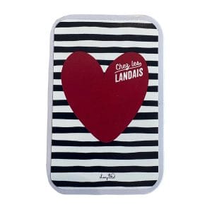 Coffret Savon et sa boite Coeur Chez les Landais Boite top