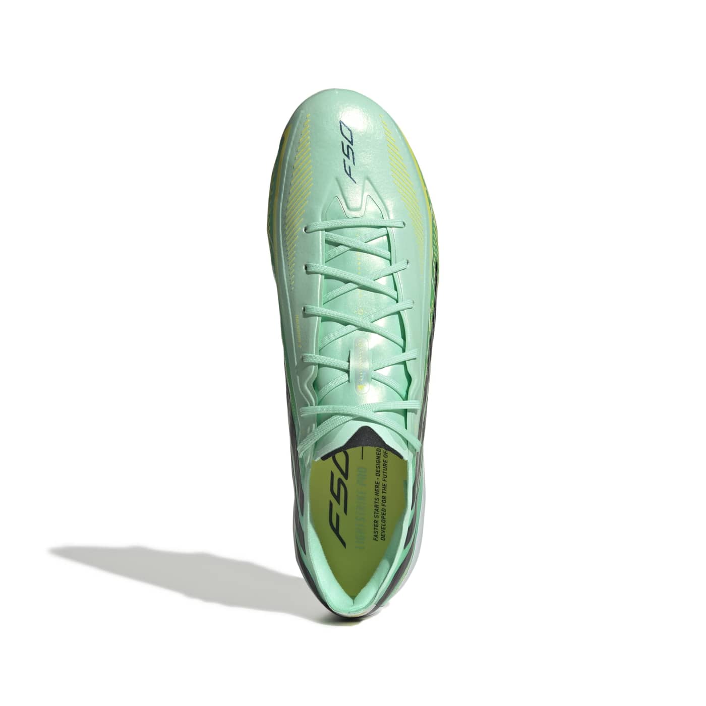 Crampons Adidas F50 Hyperfast Elite SG Vert KJ6083 Top