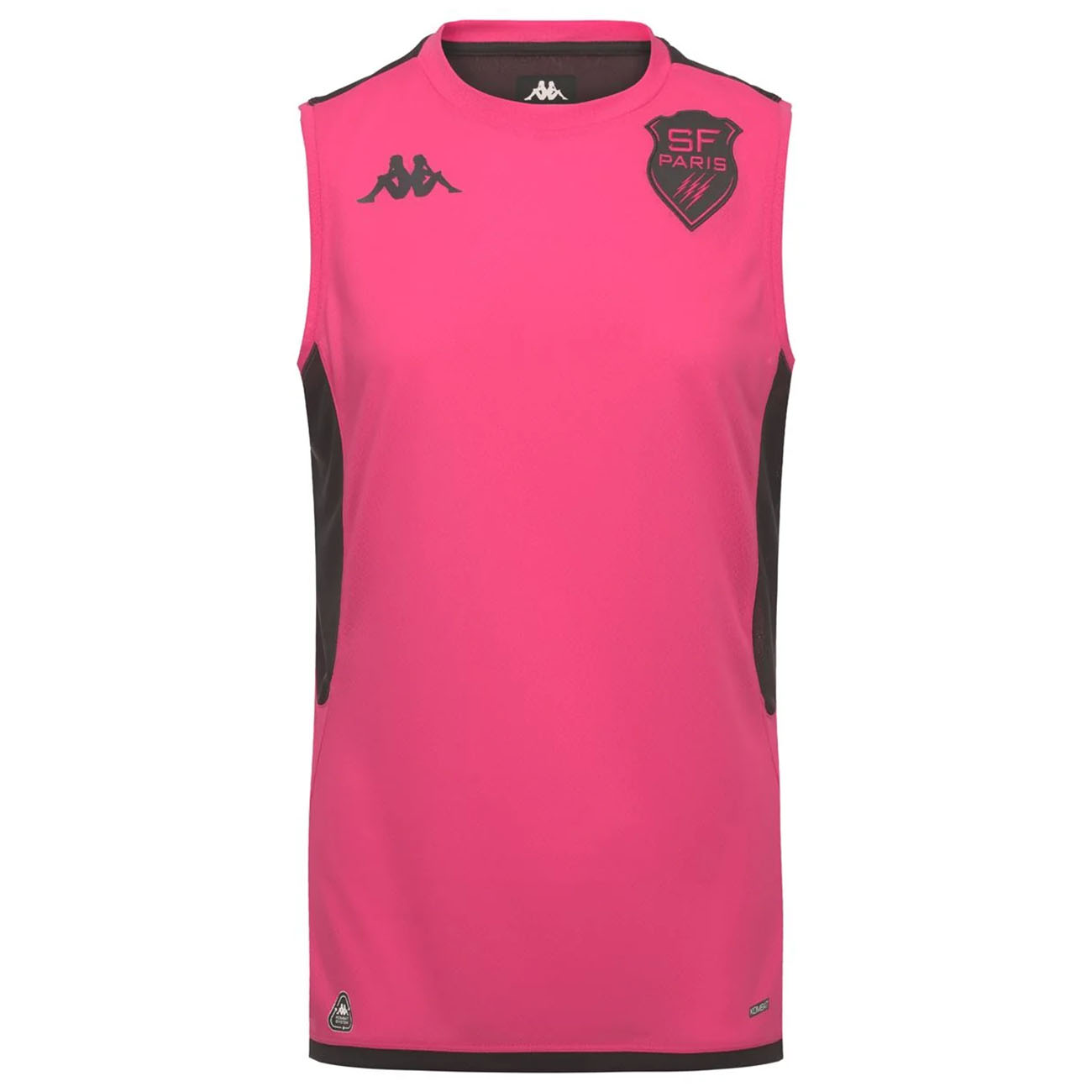 Débardeur d'entrainement Masco Pro 2 Stade Français Paris 2026:2027 372G2EW-A03 Face