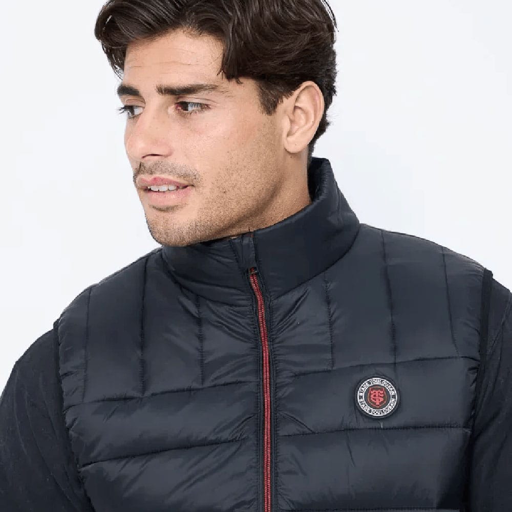 Doudoune sans manches Lastuce Stade Toulousain Unisexe Detail Face