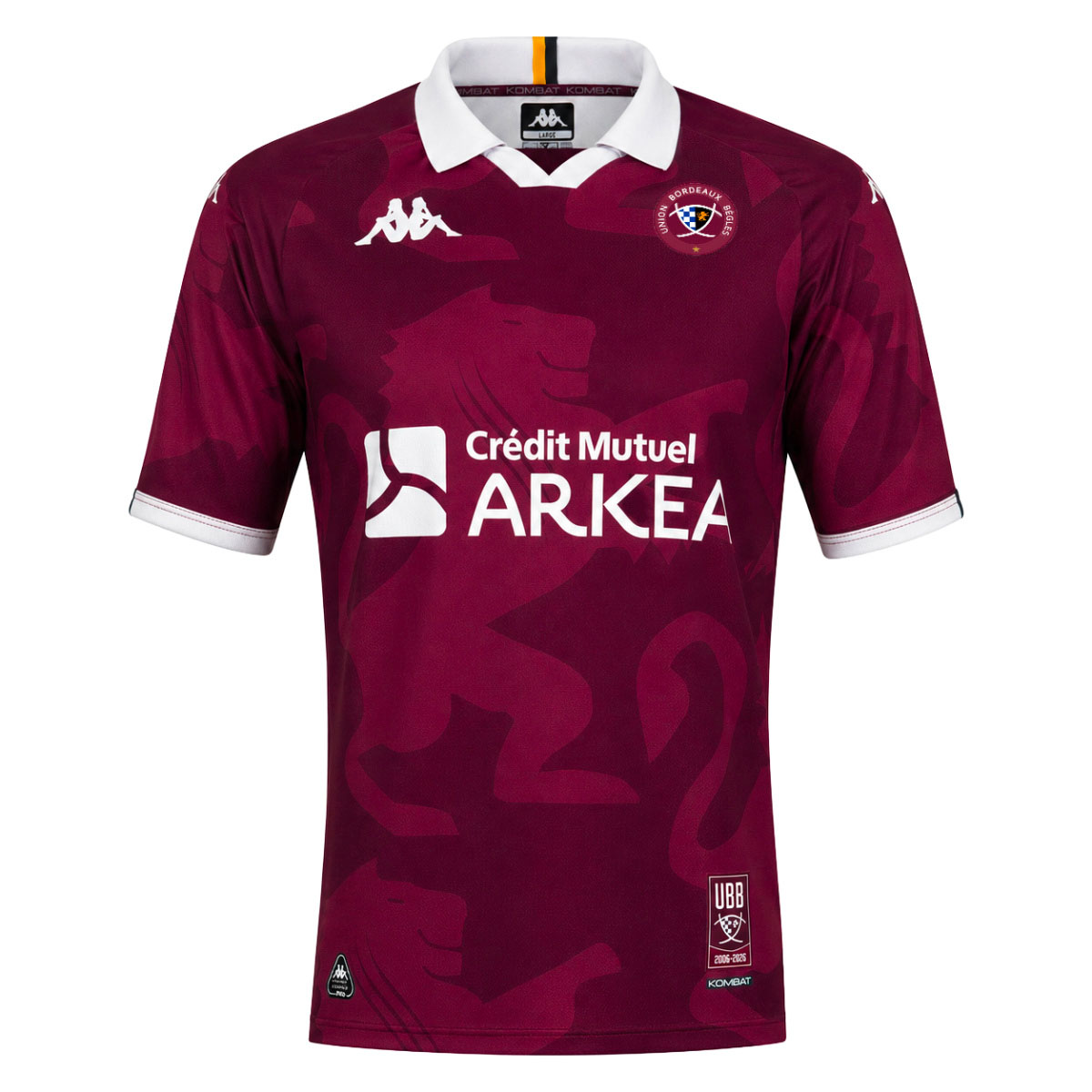 Maillot Réplica Domicile Union Bordeaux Bègles 2026:2027 342559W-A00 Face