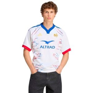 Maillot Réplica Extérieur France Rugby à 7 2027 KF4478 Vue porté de face