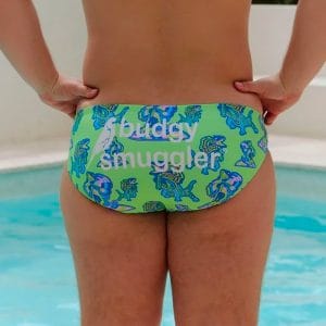 Maillot de bain Budgy Smuggler Th Frill Necks Vue porté de dos