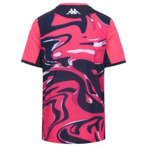 Maillot d'entrainement Mokibapre Pro 2 Stade Français Paris 2026:2027 Rose 34255IW-A00 Dos