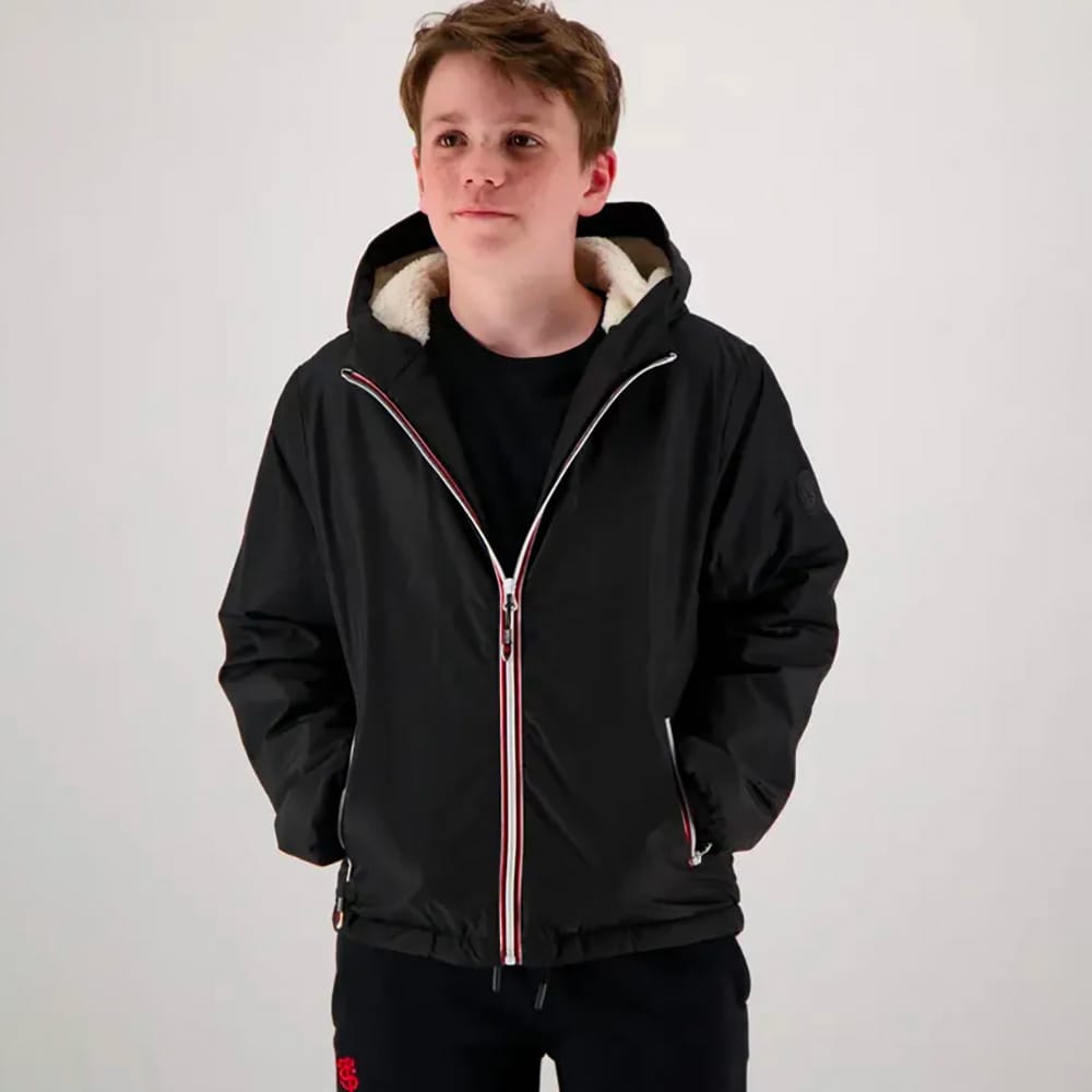 Parka courte Stade Toulousain Rugby pour enfant Vue porté de face