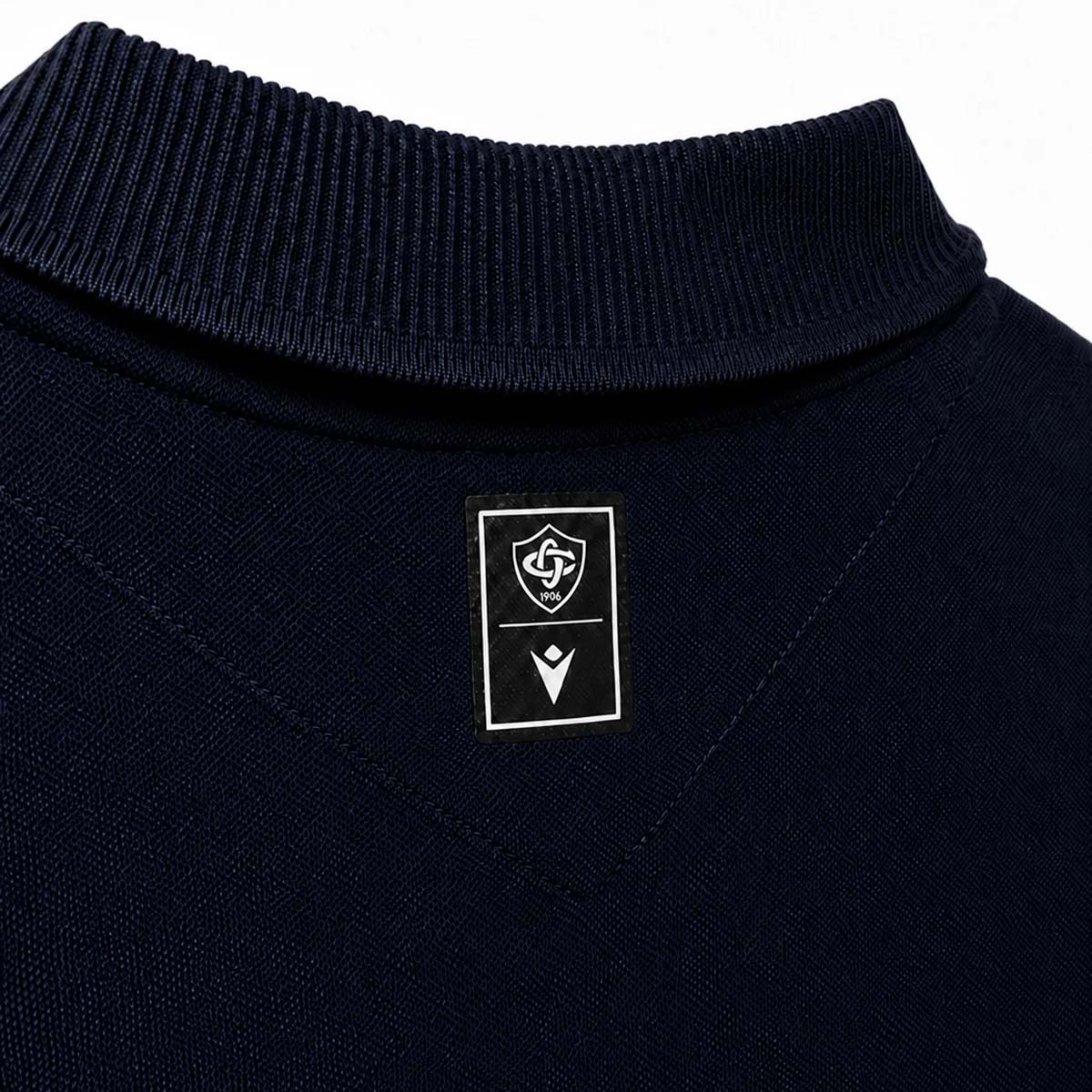 Polo Kaula Macron Castres Olympique 2026:2027 Bleu marine 70020751 Detail Dos col
