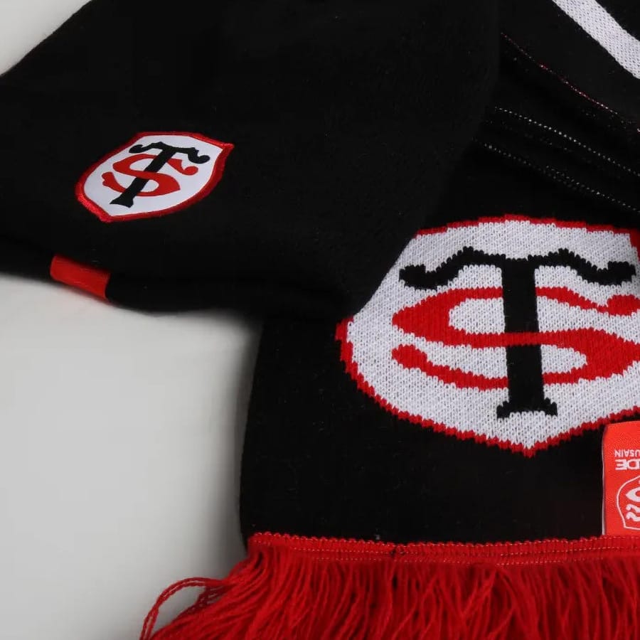 Set Hiver Écharpe, Bonnet et Gants Stade Toulousain Rugby Detail 2