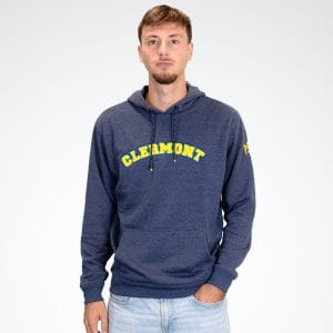 Sweat à capuche ASM Clermont Ceyrat pour homme Vue porté de face