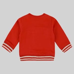 Sweat col rond Bébé Savane Stade Toulousain pour bébé Rouge Dos