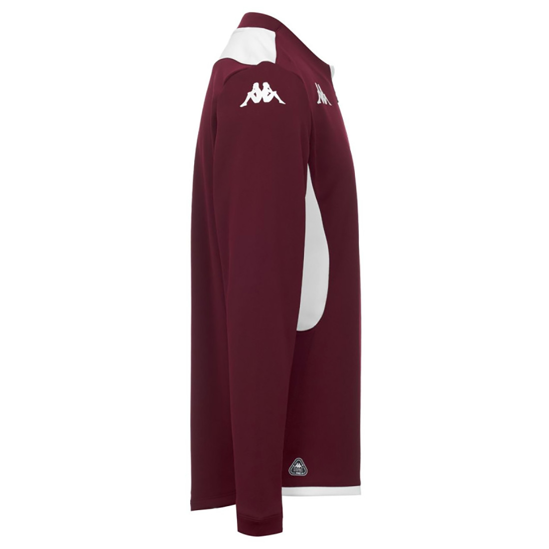 Sweat ¼ zip Union Bordeaux Bègles Muzira Kappa Bordeaux 372B2DW-A03 Lateral