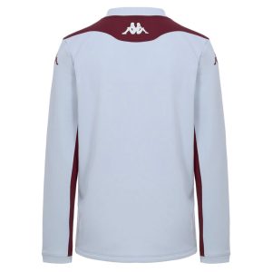 Sweat ¼ zip Union Bordeaux Bègles Muzira Kappa Gris 372B2DW-A05 Dos