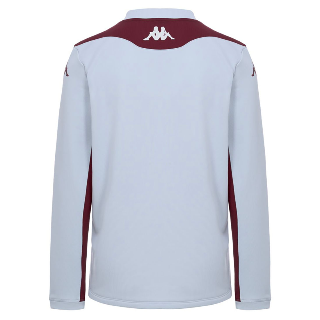Sweat ¼ zip Union Bordeaux Bègles Muzira Kappa Gris 372B2DW-A05 Dos